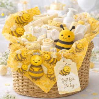 Happy Hive Queen Bee Craft  Tissue Paper
