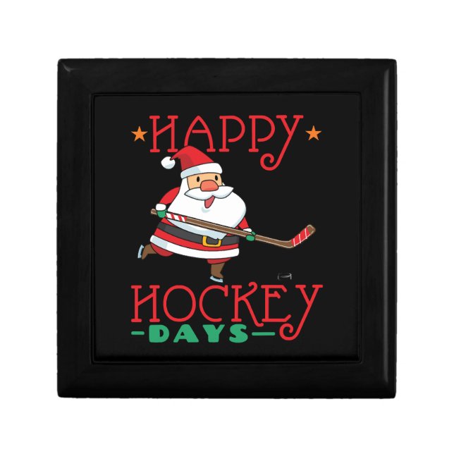 Happy Hockey Days - Hockey Christmas Gift Box (Front)