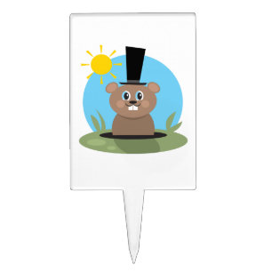 Happy Hog Cake Topper