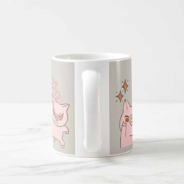 Happy Hog Coffee Mug (Handle)