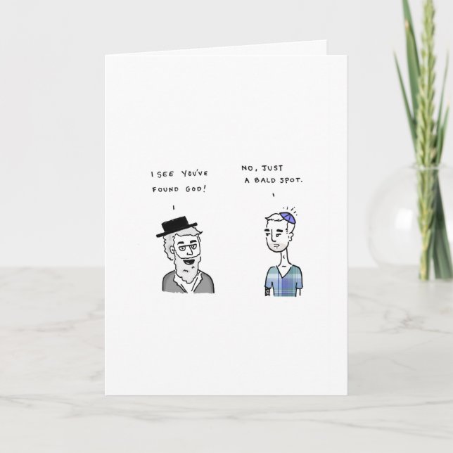 Happy Holey Days II Card (Front)