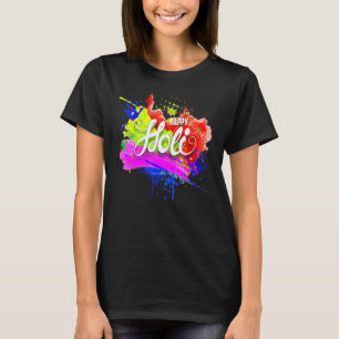 Happy Holi 2022 India Colors Spring Festival Hindu T-Shirt