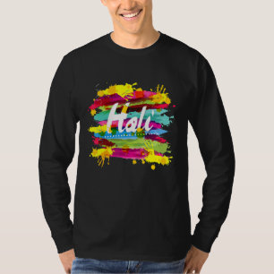 Happy Holi 2022 India Colors Spring Festival Hindu T-Shirt