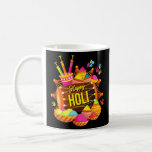 Happy Holi Festival Powder 2022 India Colors Hindu Coffee Mug