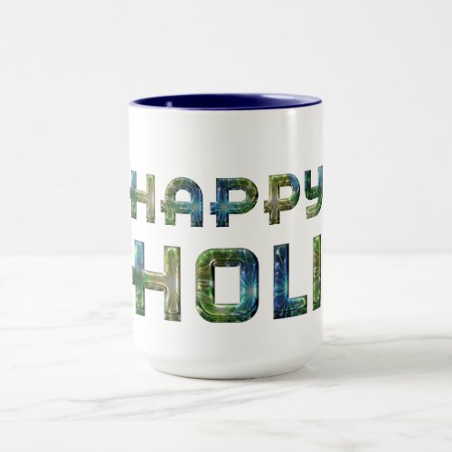 Happy Holi Hindu Spring Festival of Colors Mug