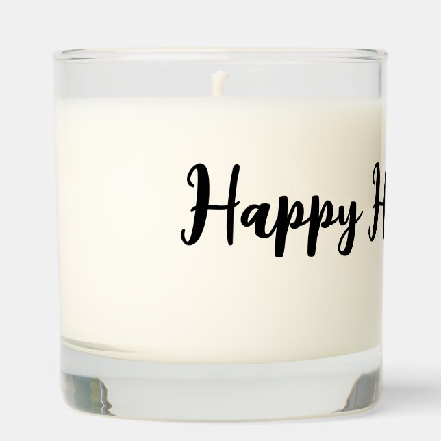 Happy Holiday 2024 Scented Candle (Front)