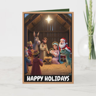 Happy Holiday atheist Card