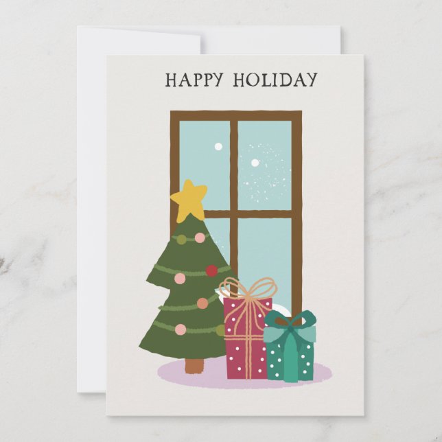Happy Holiday Card (Front)