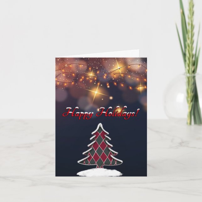 Happy Holiday Card (Front)