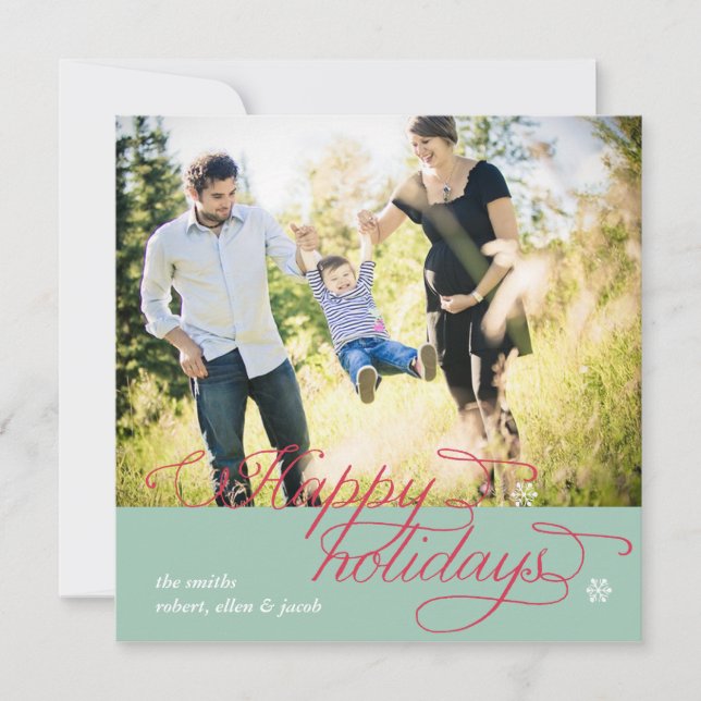 Happy Holiday Card (Front)