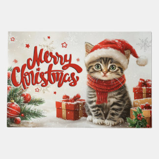 Happy Holiday Christmas Doormat – Festive Welcome 