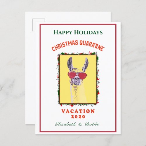 Happy Holiday Christmas Watercolor Fun Custom