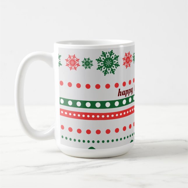 Happy  Holiday  Coffee Mug (Left)