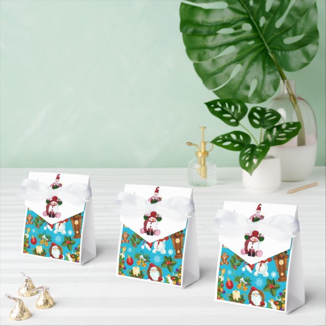 Happy Holiday  Favor Boxes (Multiple)