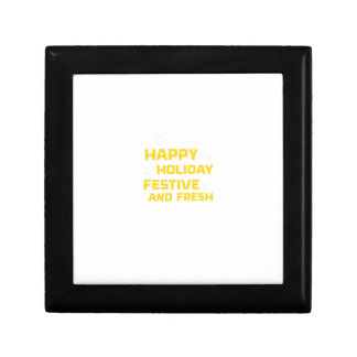Happy Holiday, Festive and Fresh Gift Box