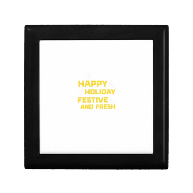 Happy Holiday, Festive and Fresh Gift Box (Front)