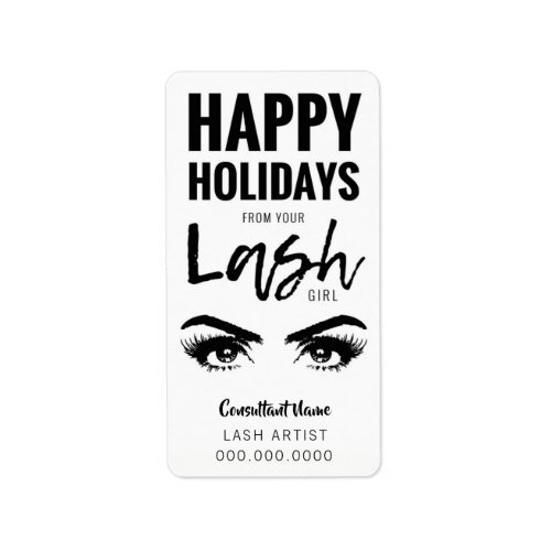 Happy Holiday from Your LASH GIRL Label