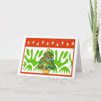Happy Holiday Greeting Card