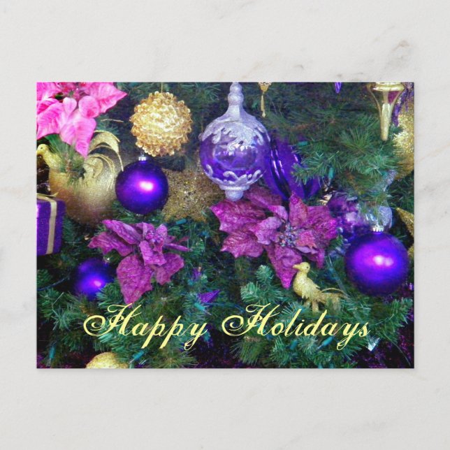 Happy Holiday_ Holiday Postcard (Front)