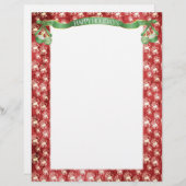 Happy Holiday Letterhead (Front/Back)