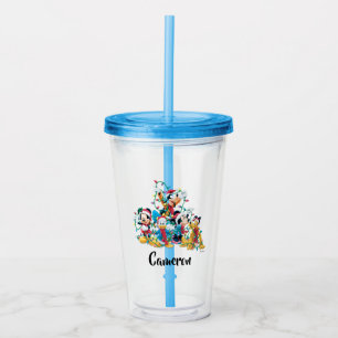 Happy Holiday   Mickey & Friends Acrylic Tumbler