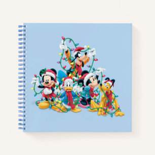 Happy Holiday   Mickey & Friends Notebook