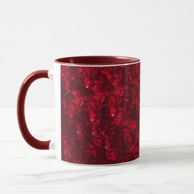 Happy Holiday Red Mug (Left)