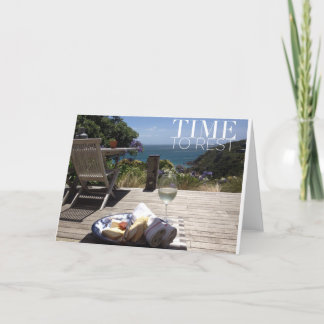 Happy holiday/retirement card