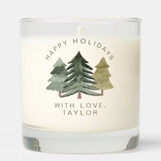 Happy Holiday Scented Candle - Farmhouse Home