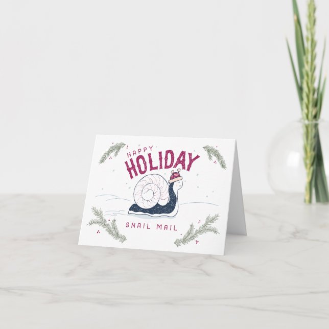 Happy Holiday Snail Mail (Front)
