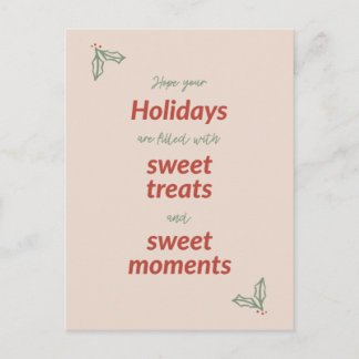 Happy Holiday Sweet Holiday Card