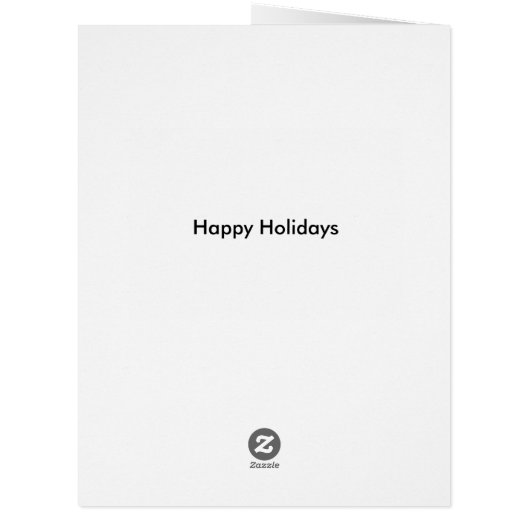 Happy Holidays (Back)