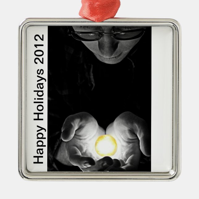 Happy Holidays 2012 Metal Ornament (Front)
