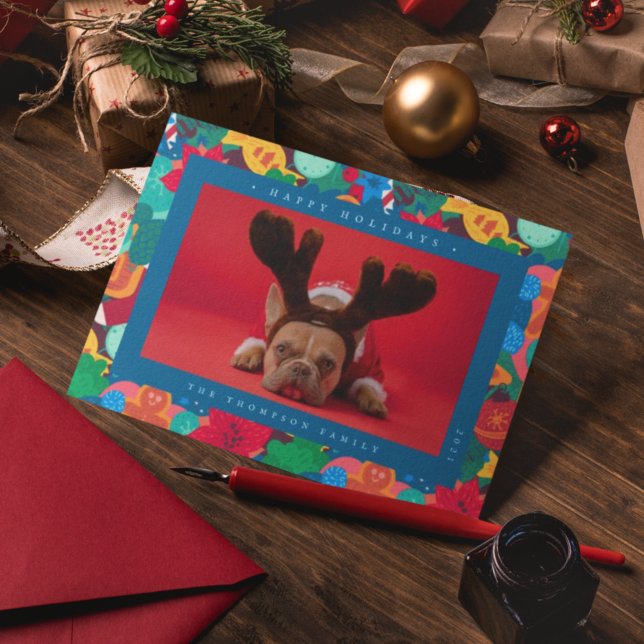 HAPPY HOLIDAYS Add Your Photo (Creator Uploaded)