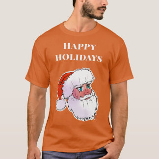 Happy Holidays, Anime Santa  T-Shirt