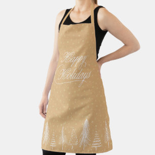 Happy Holidays Apron