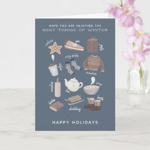 Happy Holidays Best of Winter Card