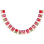 Happy holidays Bunting Flags