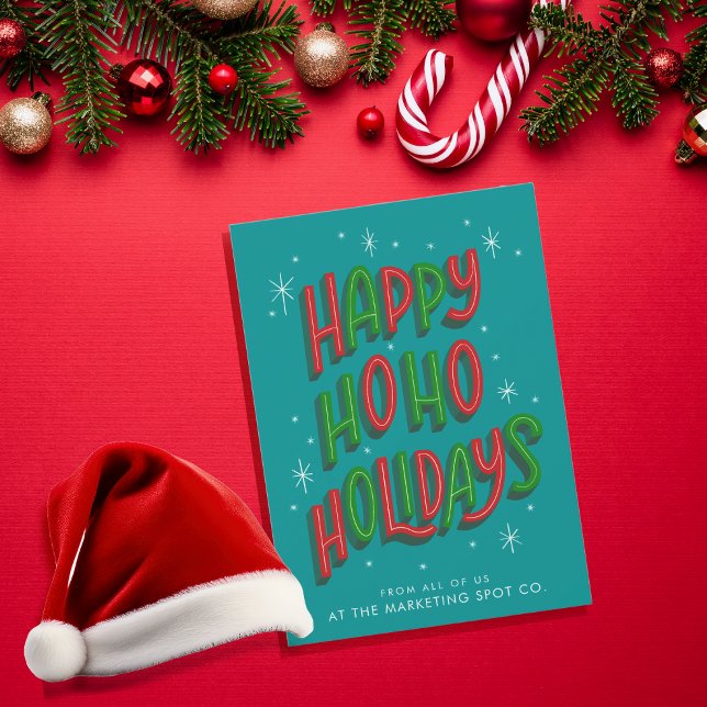 Happy Holidays Business  Holiday Postcard (Creator Uploaded)