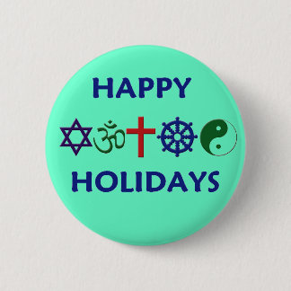 HAPPY HOLIDAYS Button