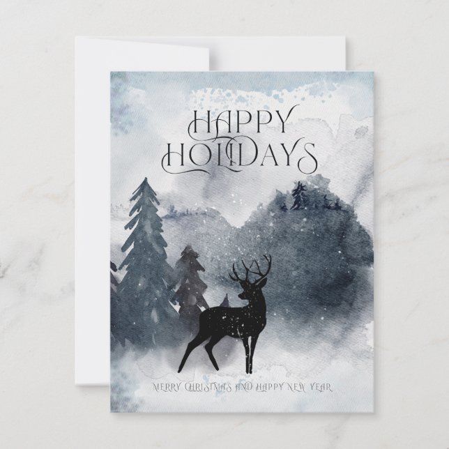 Happy Holidays Card (Front)