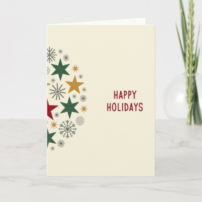 Happy Holidays Card (Front)