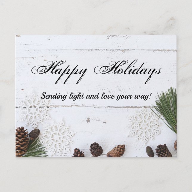 Happy Holidays Card (Front)
