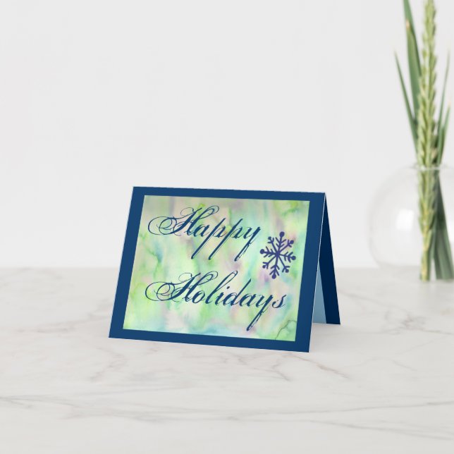 Happy Holidays Card (Front)