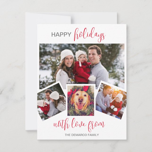 HAPPY HOLIDAYS CARD (Front)