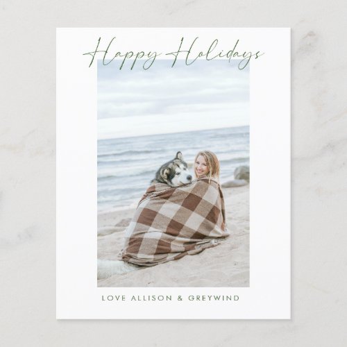 Happy Holidays Card Flyer