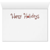 Happy Holidays Cards (Inside Horizontal (Bottom))