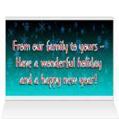 Happy Holidays! Cards (Inside Horizontal (Top))