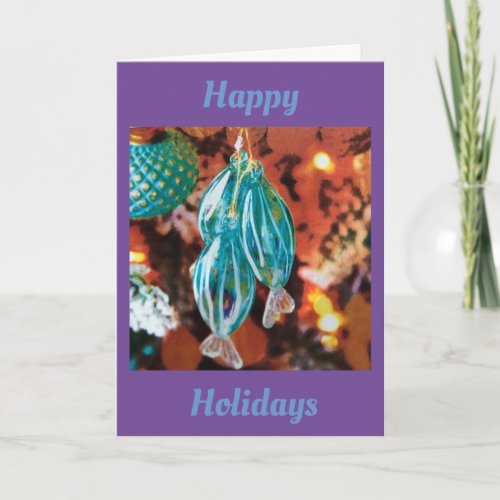 HAPPY HOLIDAYS CHRISTMAS CHEER TO YOU HOLIDAY CARD