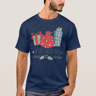 Happy Holidays Christmas cute elements  T-Shirt